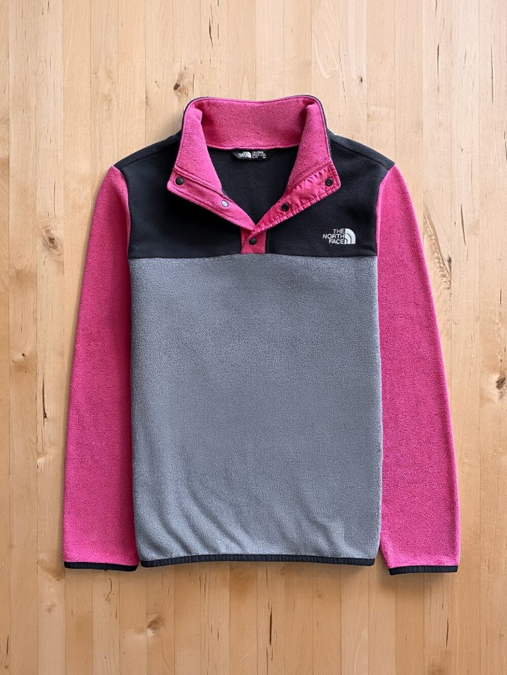 The North Face Glacier 1/4 Snap-Neck Fleece Pullover Girl's XL